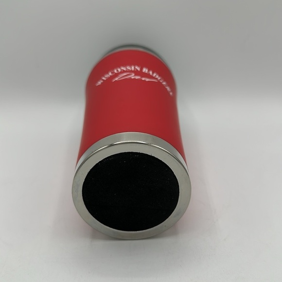 Wisconsin Badgers Dad custom 14-ounce travel tumbler - Picture 4 of 6